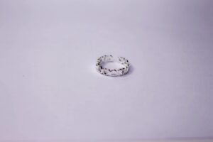 Anillo corazones plata