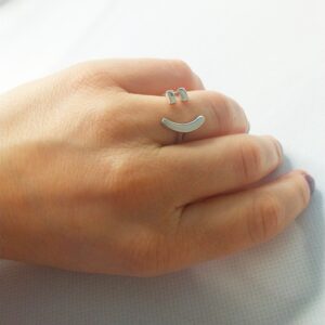 Anillo Smile Plata de Ley 925