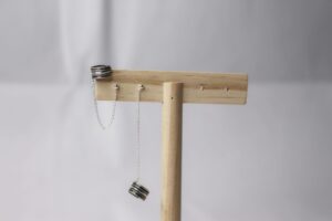 Pendientes Trepadores detalle enlazado Plata de Ley 925