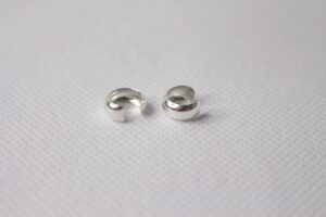 Pendientes minimalistas cartílago de Plata de Ley 925