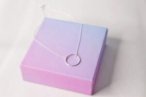 Colgante aro Plata de Ley 925