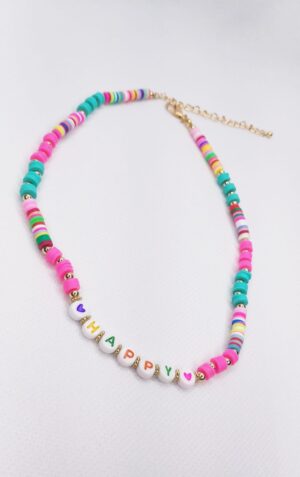 Colgante animado colorido happy