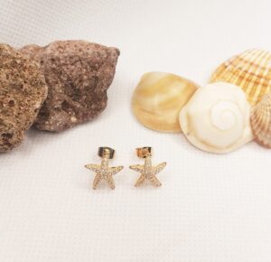 Pendientes estrella de mar
